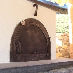 Forged fireplace accessories